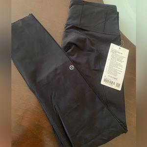Lululemon fast and free HR crops 23” NEW! Size 6